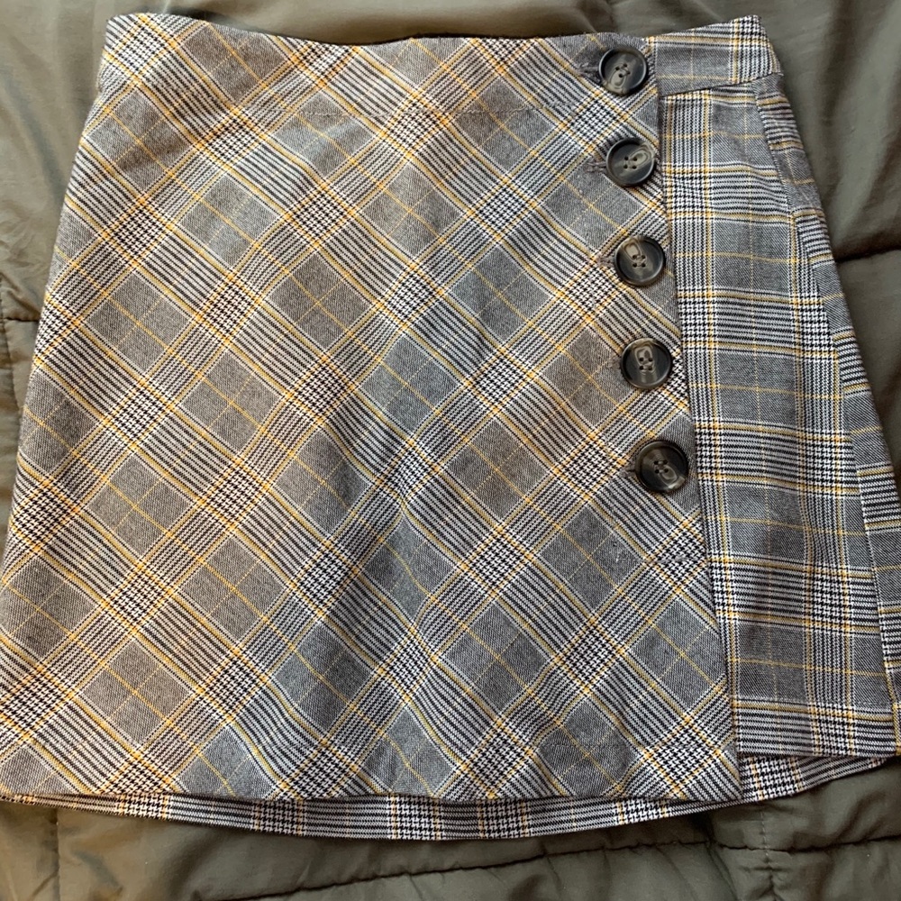 Plaid Skirt